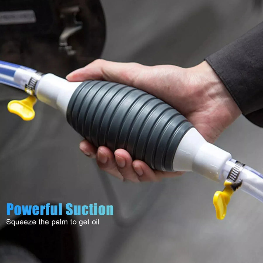 Portable Manual Fuel Transfer Siphon Pump