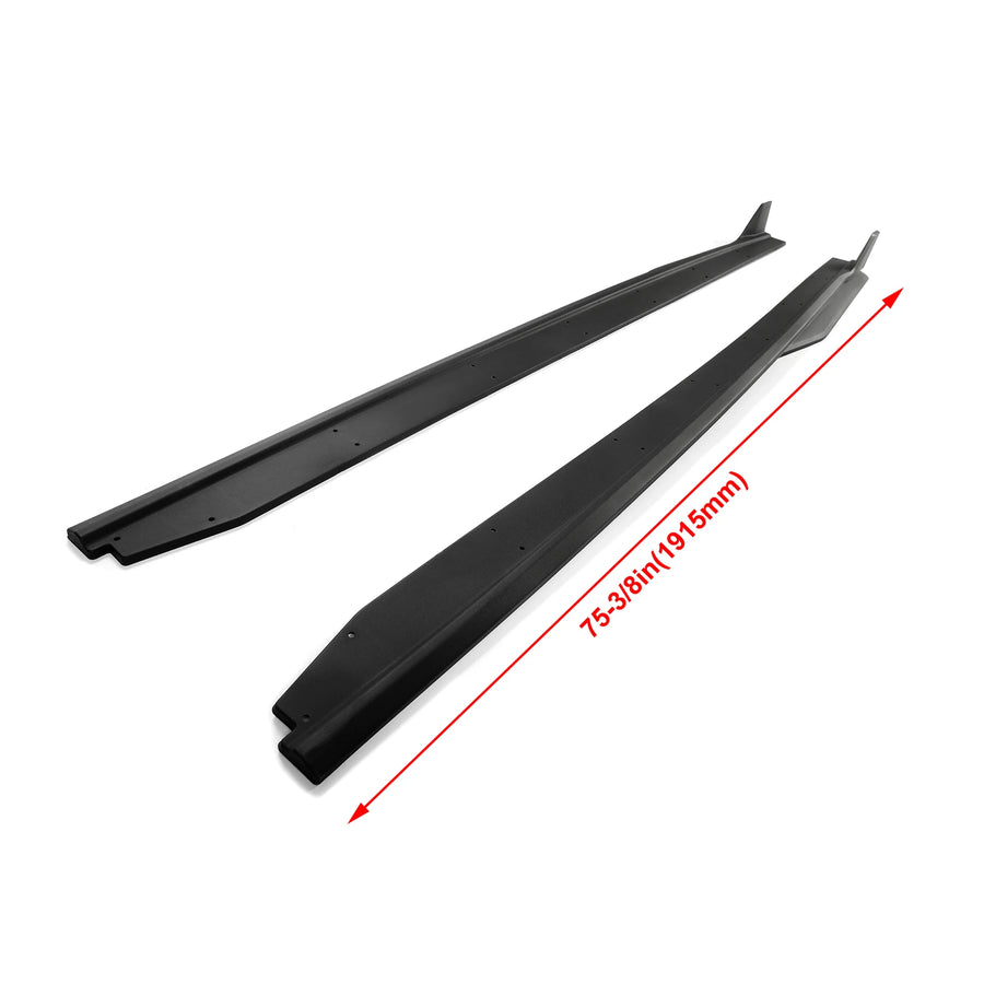 Side Skirt Extension Kit for Ford Mustang 2015-2022