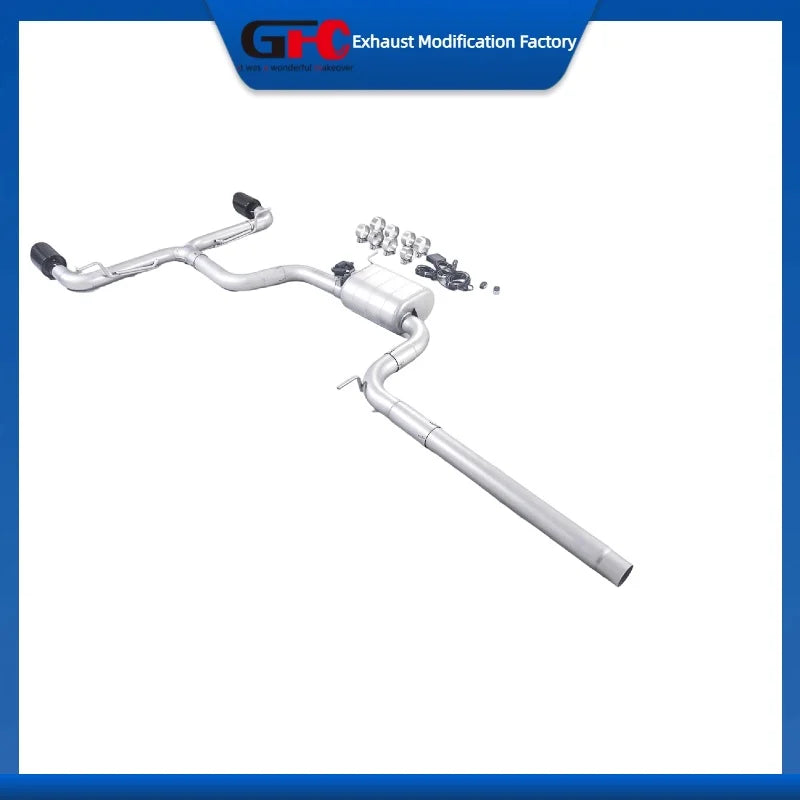304 Stainless Steel Exhaust Pipe for Audi A3, Golf 7, Golf 7.5, Golf 8, Golf 7gti, Golf 7.5gti, Golf 8gti Mk7 Mk8