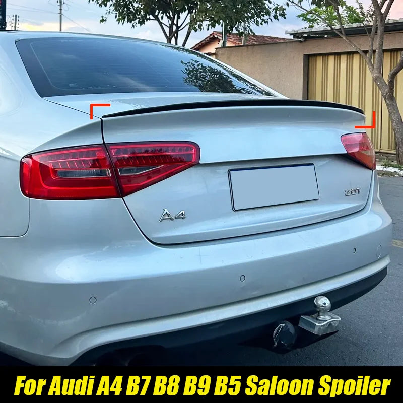 Rear Trunk Spoiler for Audi A4 Sedan 2004