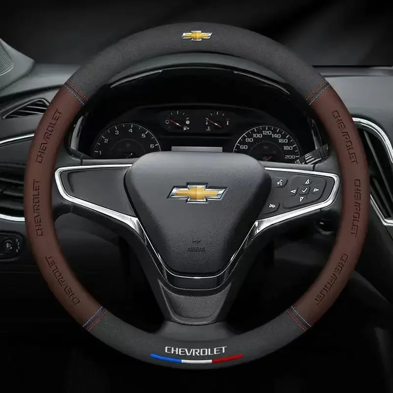 Steering Wheel Cover for Chevrolet Models – 37.5–38 cm