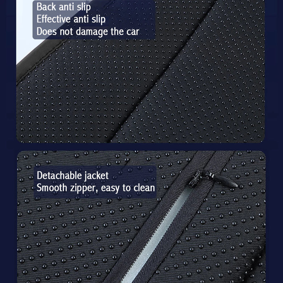 Universal Nappa-Leather Car Seat Cover and Cushion Set