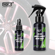 Car Paint & Wheel Iron Particles Powder Cleaning Super Rust Dust Remover Spray Metal Surface Defender Auto Rim Cleaner
