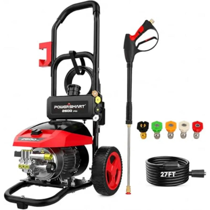 3000 PSI Electric Pressure Washer with Five Nozzles
