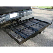 500 lb Folding Hitch Cargo Carrier with Loading Ramp