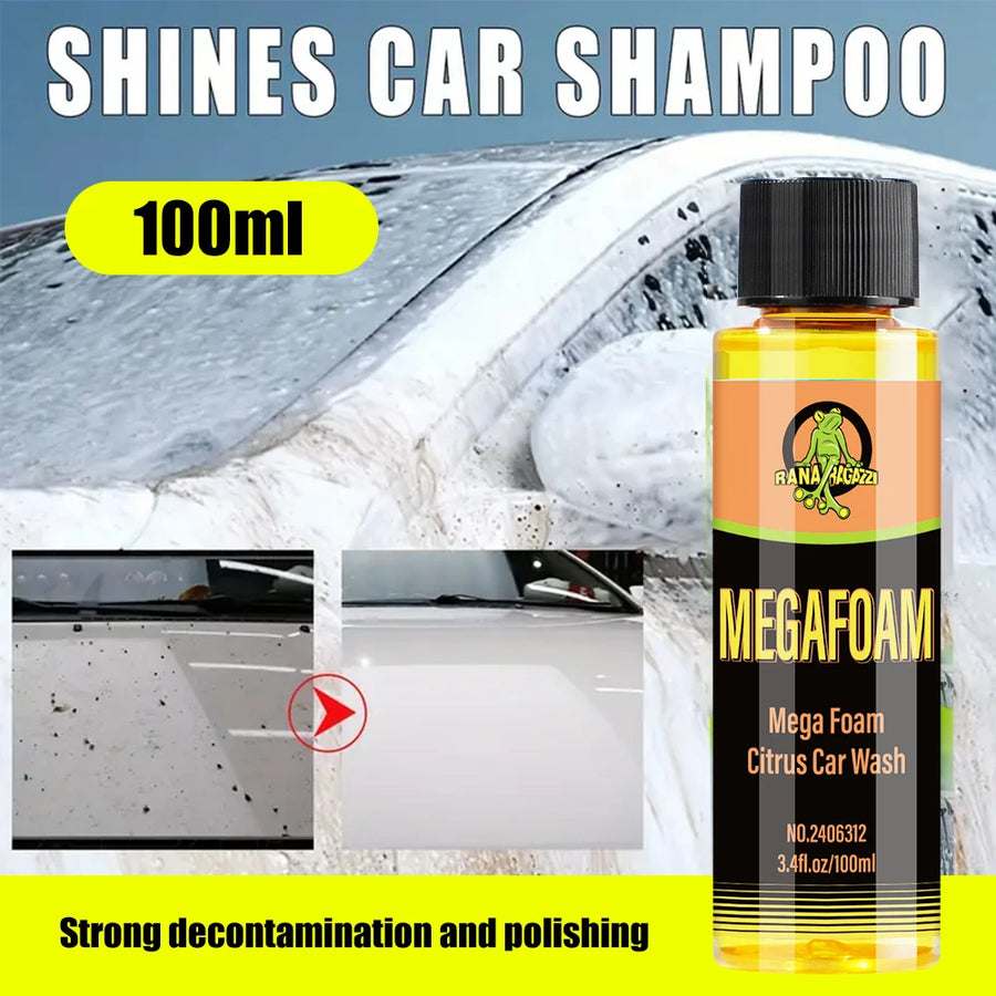 Citrus-Scented High-Foam Car Wash Shampoo