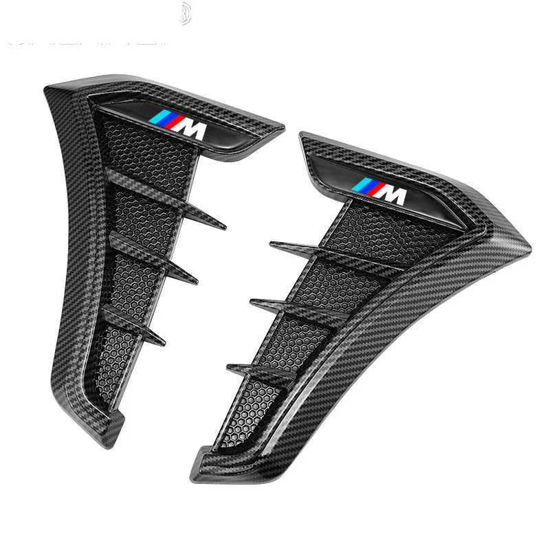 2-Piece M Performance Style Side Fender Emblem Stickers for BMW 1–8 Series, X1, X3, X4, X5 & X6