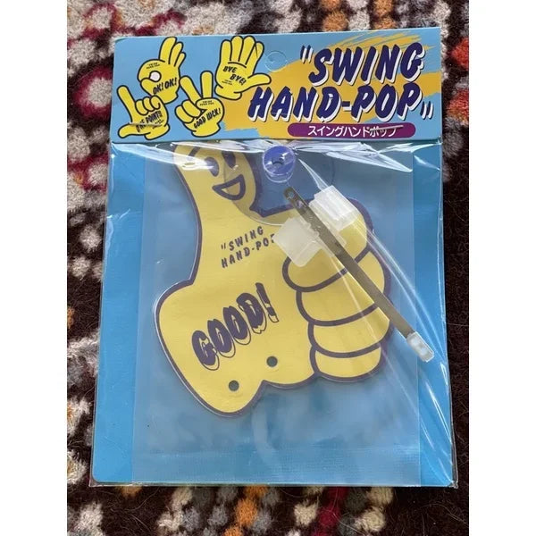 Swing Hand Pop JDM Display Air Freshener (Lemon Flavor)