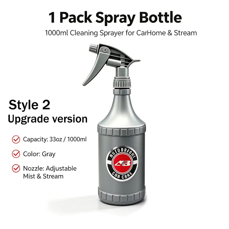 Adjustable Detailing Spray Bottle & Replacement Nozzle Options