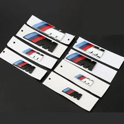 BMW M Fender and Rear Trunk Emblem Badge Sticker