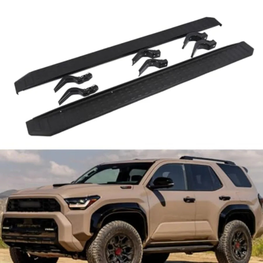 Black Running Board Set for Toyota 4Runner