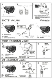 37mm Water Temperature Automotive Gauge