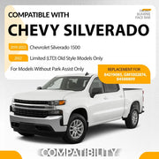 Chrome Front Bumper Face Bar – 2019–2022 Chevrolet Silverado 1500