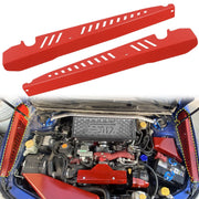 Red Performance Fender Shrouds Panel for 2015-2020 Subaru WRX / WRX STI
