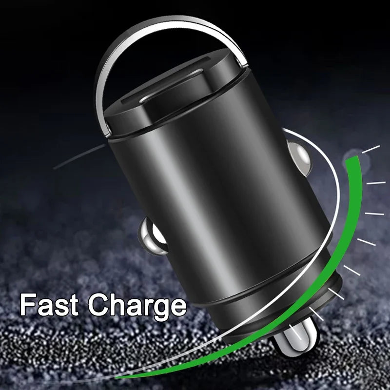 Dual-Port USB Car Charger – Multiple Fast-Charge Styles