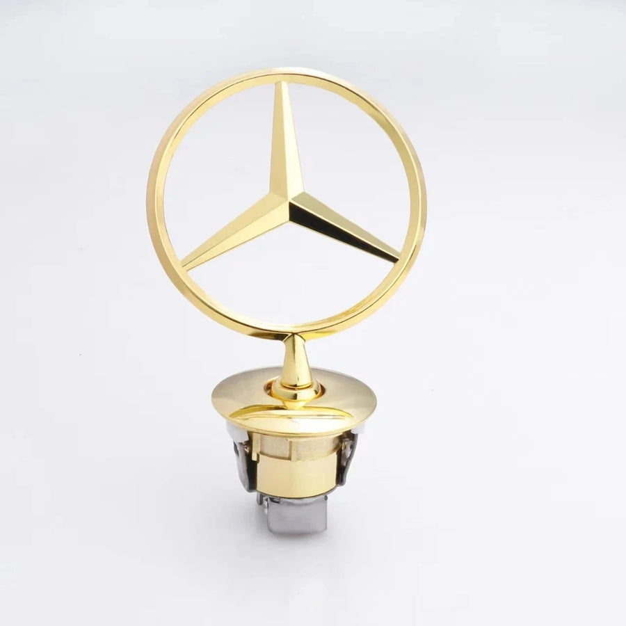 Metal Hood Star Emblem for Select Mercedes-Benz Vehicles
