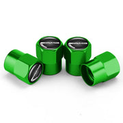 Mercedes-Benz-Style Aluminum Tire Valve Caps – 4-Piece Set