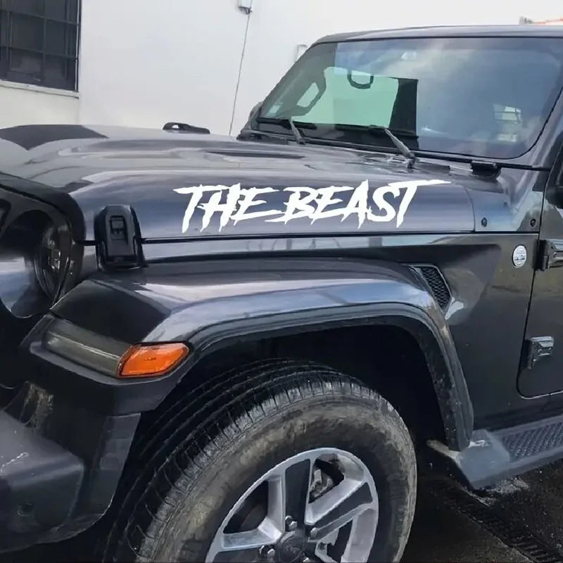 “The Beast” Waterproof Car Window and Bumper Decal