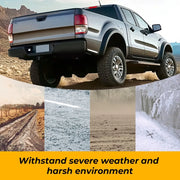 Black Rear Bumper Assembly for 1993–2011 Ford Ranger