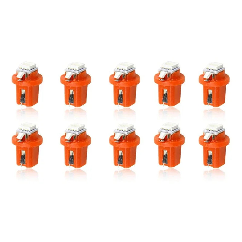T5 B8.5D 5050 LED Dashboard Bulbs – 10 Pack