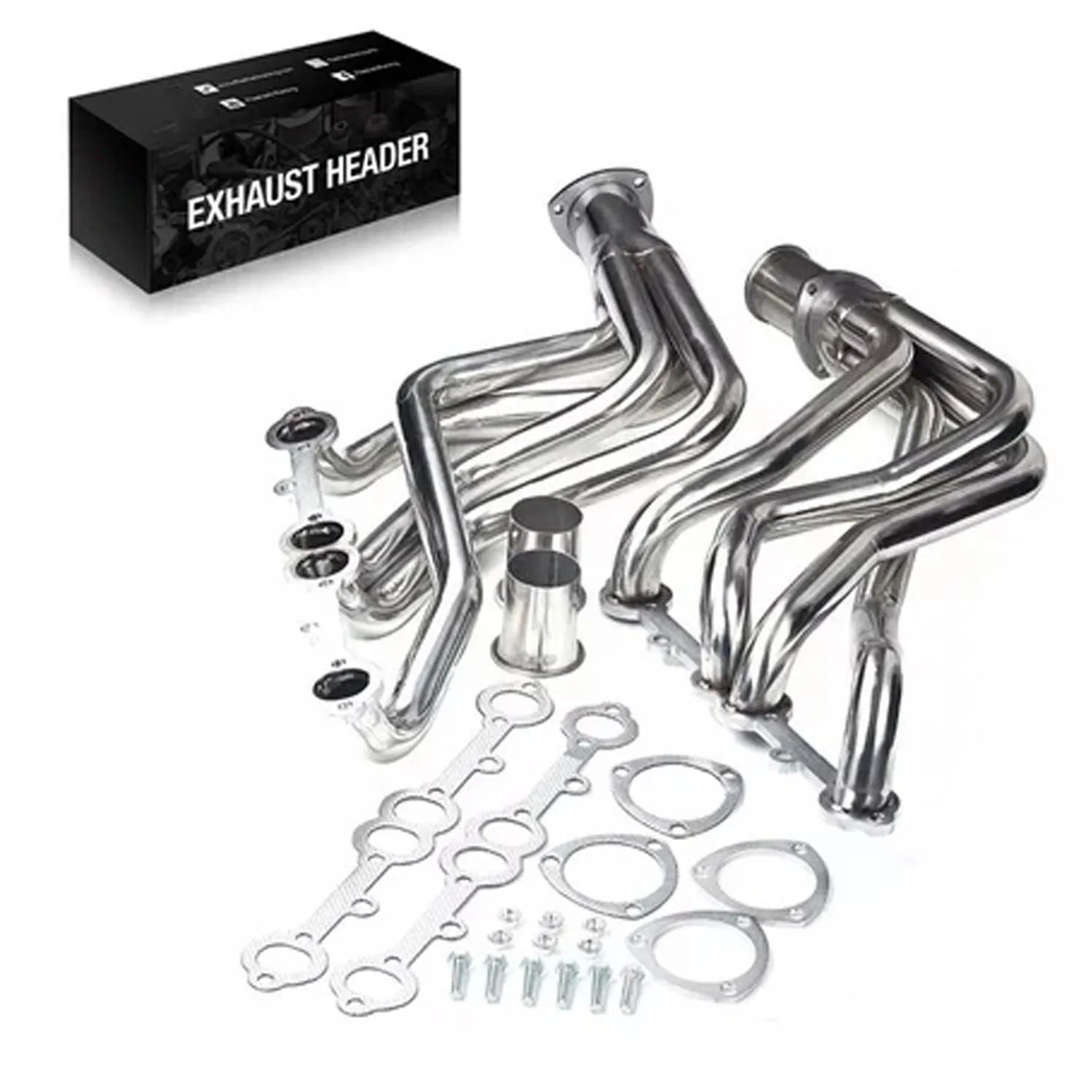 Stainless Steel Exhaust Header Set for 1973–1985 Chevrolet Suburban/Blazer/C10