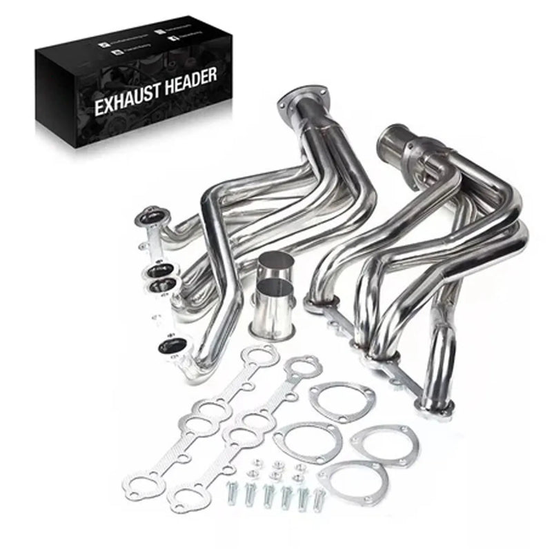 Stainless Steel Exhaust Header Set for 1973–1985 Chevrolet Suburban/Blazer/C10