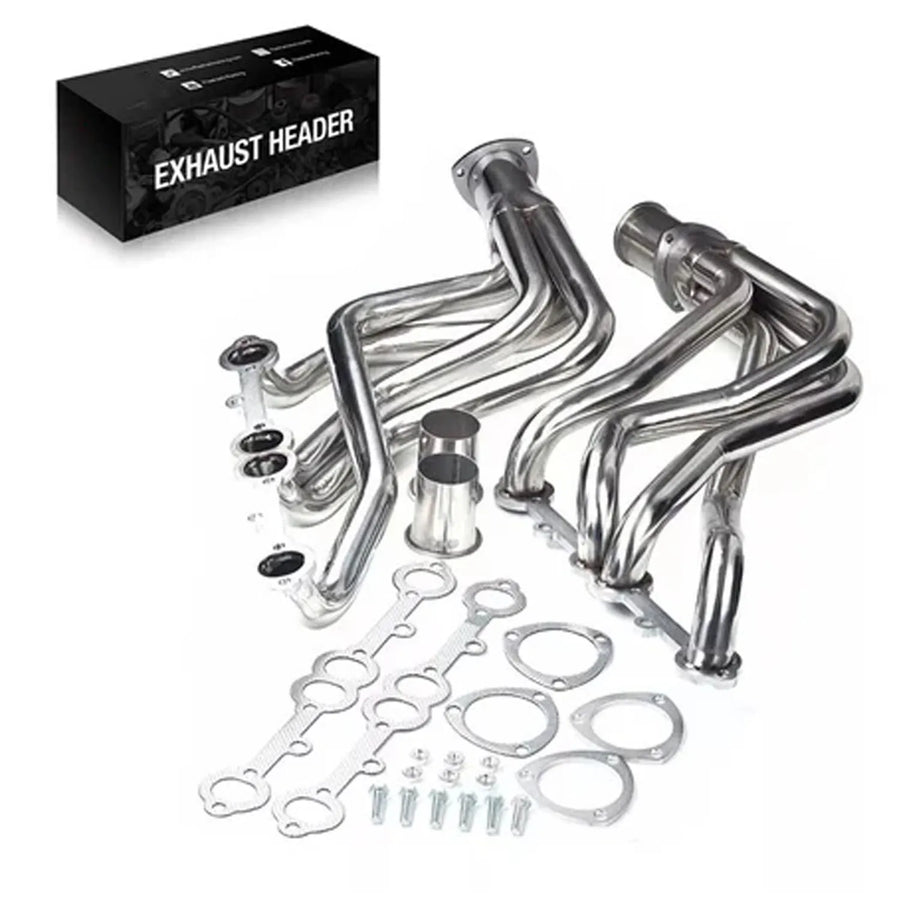 Stainless Steel Exhaust Header Set for 1973–1985 Chevrolet Suburban/Blazer/C10