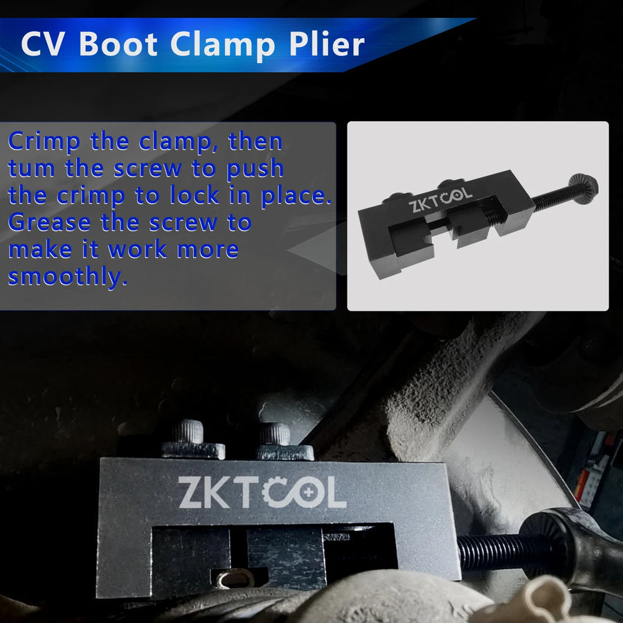 CV Axle Dust Cover Clamp Tool for Toyota Lexus Etc, Hose Clamp Tool Dust Cover Clamp Tool Accessories