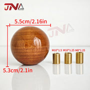 Universal Auto JDM Wood Gear Shift Knob Classic Vintage Manual Car Shift Gear Knob