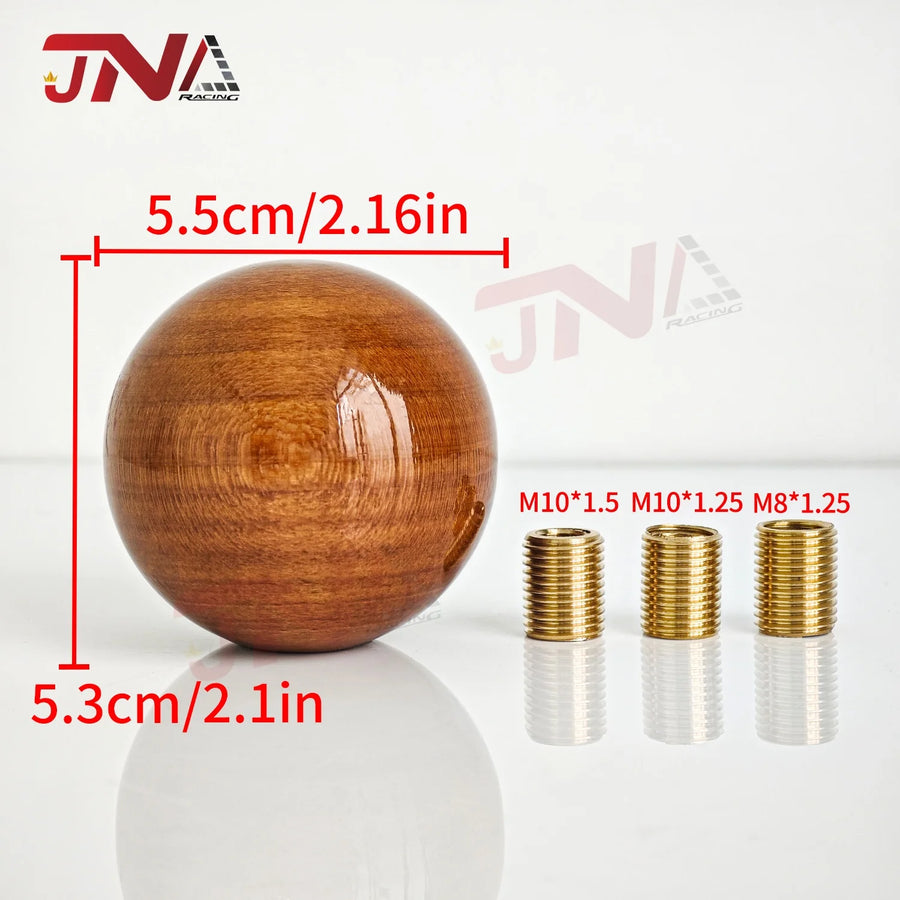 Universal Auto JDM Wood Gear Shift Knob Classic Vintage Manual Car Shift Gear Knob
