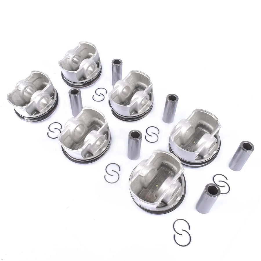 Piston Set, 84.51mm, for Audi A7/A8/Q5/Q7/S4/S5 3.0 TFSI 2009-2017