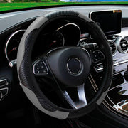 Steering Wheel Cover – PU leather, 15 Inches