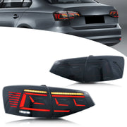 Volkswagen Jetta MK6 LED Tail Light Pair with Sequential Signals – 2015–2018