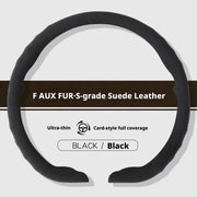 Ultra-Thin Suede Steering Wheel Cover for Select Jeep Models