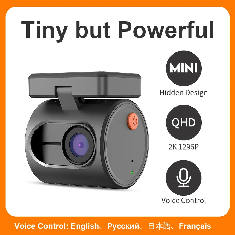 Kawa 2K Dash Cam with Wi-Fi App Control