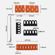 Paintless Dent Repair Puller Kit with 3 Interchangeable Pads