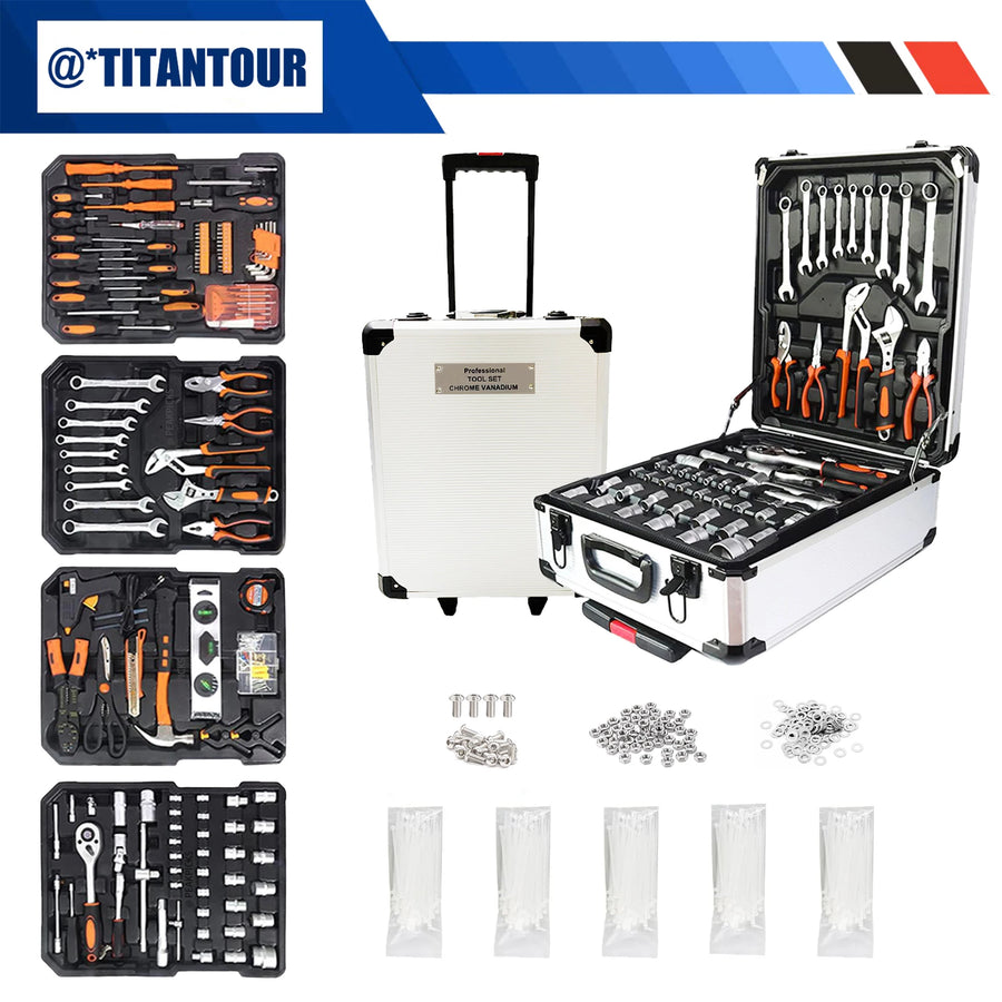 999-Piece Mechanics, Automotive and Household Tool Set