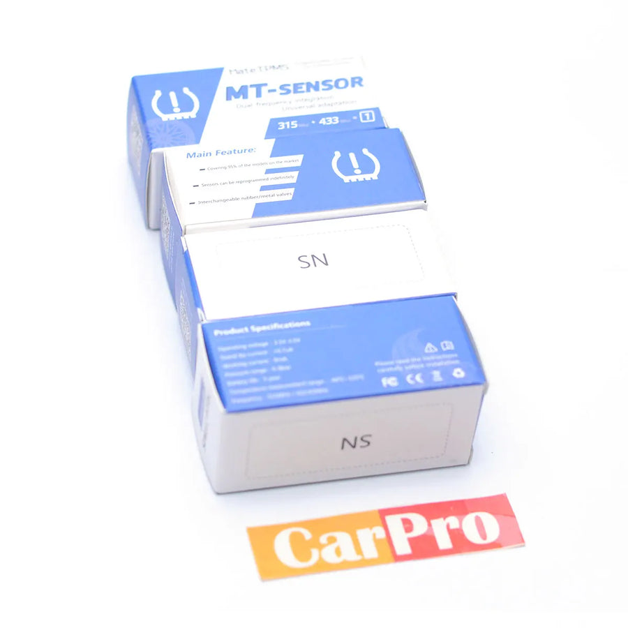 Programmable TPMS Tire Pressure Sensor (433MHz + 315MHz)