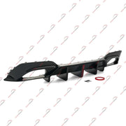 Carbon-Fiber-Look LED Rear Diffuser – 2019–2022 BMW G20 M Sport