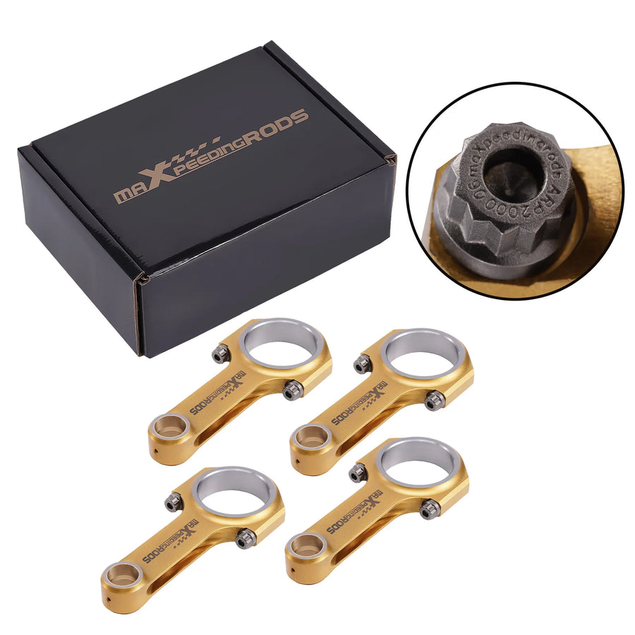 4340 H-Beam Connecting Rod Set for Porsche 356/912 Engines