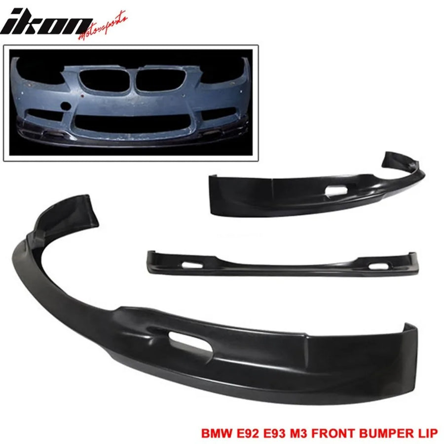 Unpainted Front Bumper Lip & Splitter for 2008–2013 BMW M3
