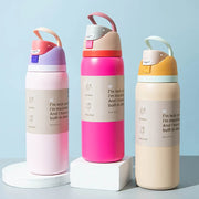 Best-selling Fruit Car Cup Stainless Steel Insulated Cup Large-capacity Portable Handheld Sports
