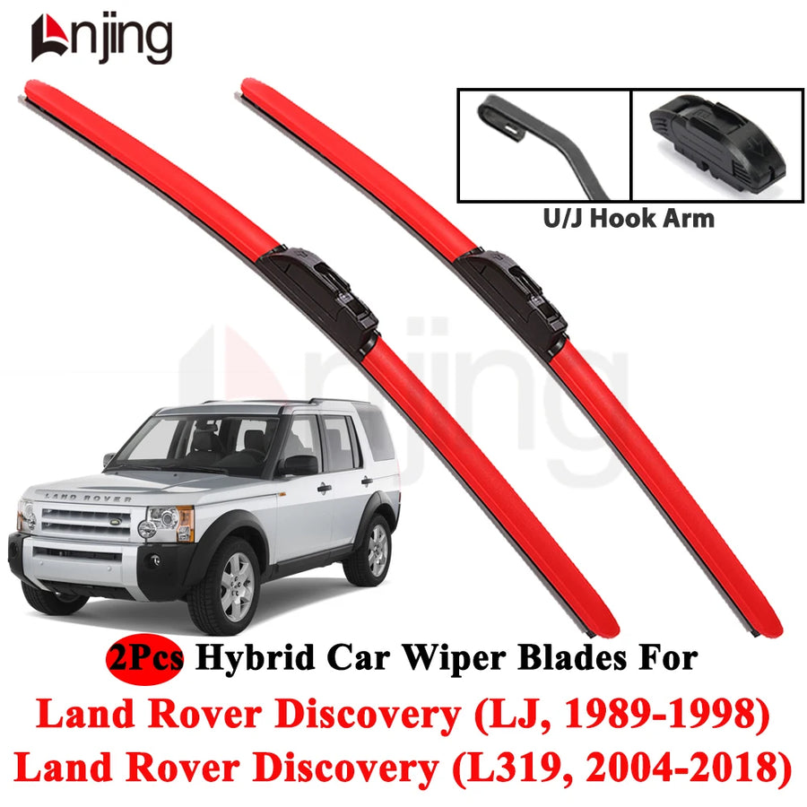 Windshield Wiper Blade Set for Land Rover Discovery LJ 1989-2018