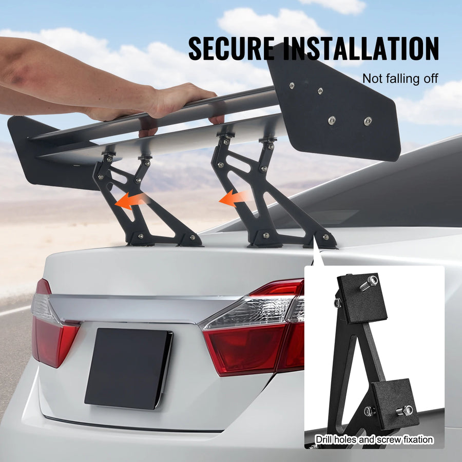 53.1-Inch Universal Double-Deck GT Rear Wing