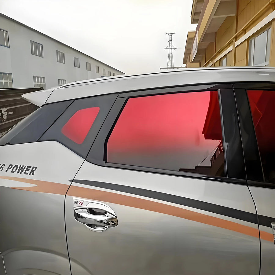 Gradient Color Automotive Window Film – Multiple Colors & Sizes
