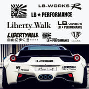 Liberty Walk Style Reflective Car Body Decal