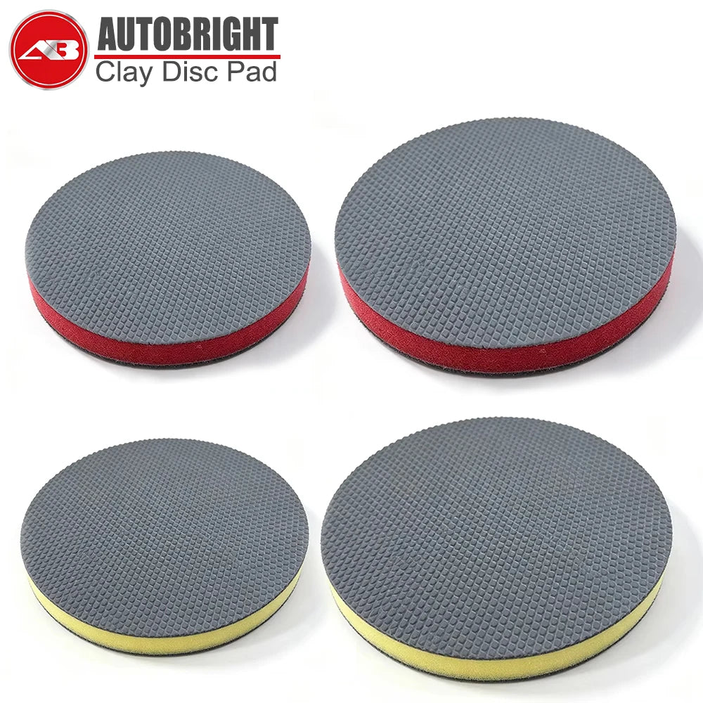 5- & 6-Inch Clay Disc Pads for Car Paint Decontamination