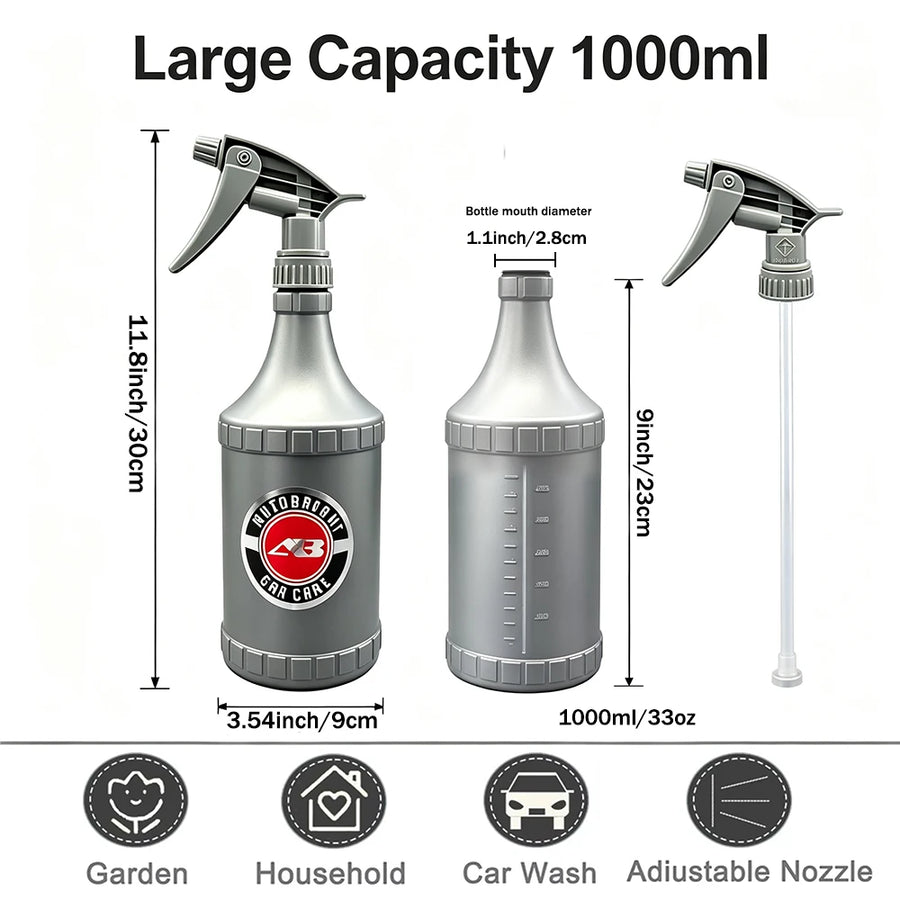Adjustable Detailing Spray Bottle & Replacement Nozzle Options