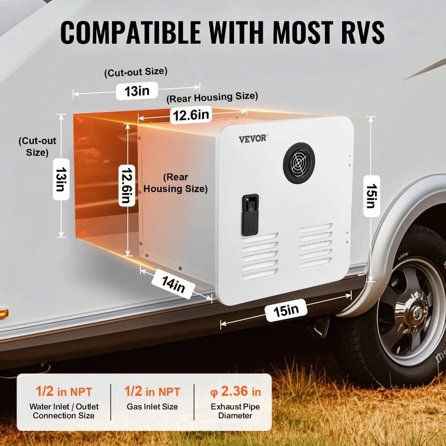 RV Tankless Propane Water Heater