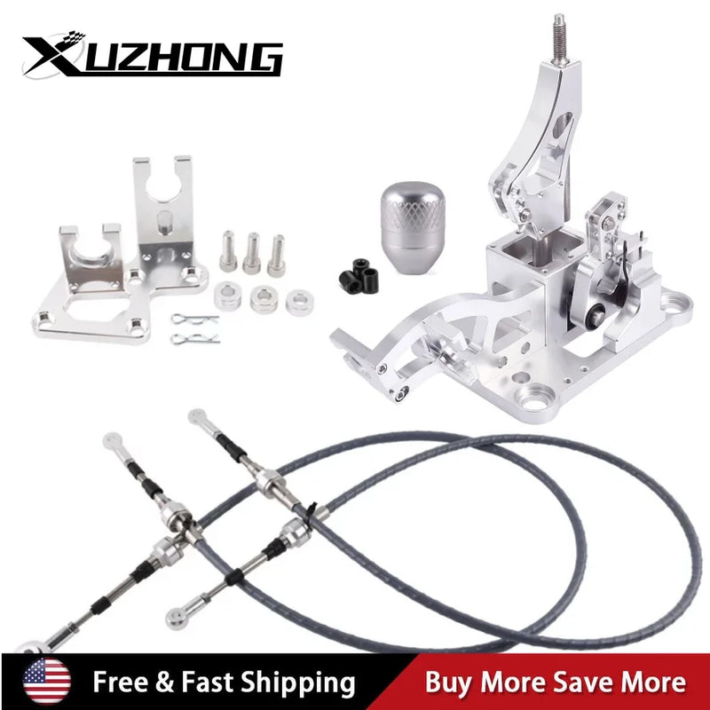 Shifter Box & Cables & Trans Bracket for RSX K20 K24 K Swap K-Series Civic EK EG